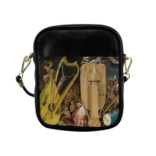 Hieronymus Bosch-The Garden of Earthly Delights (m Sling Bag (Model 1627)