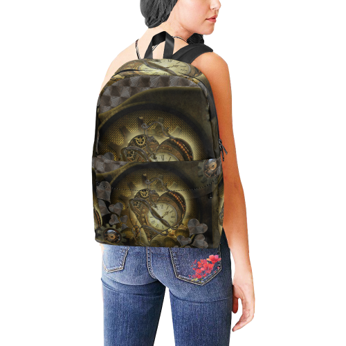 Awesome steampunk heart Unisex Classic Backpack (Model 1673)