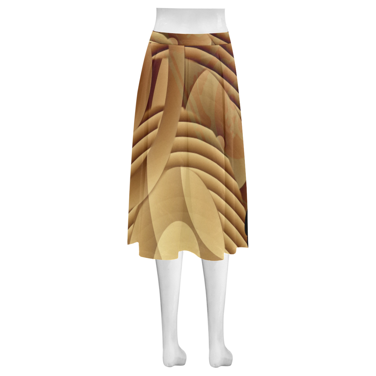 Metropolis Mnemosyne Women's Crepe Skirt (Model D16)