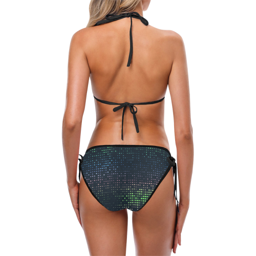 Prismic Rainbow Custom Bikini Swimsuit (Model S01)