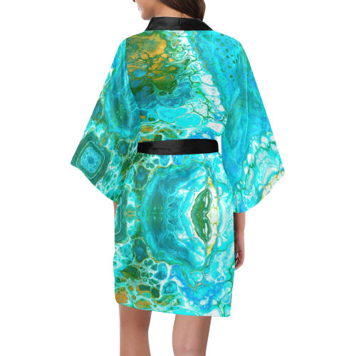 Sea Foam Kimono Robe