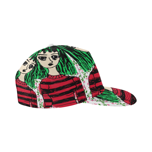 freddy girl wall All Over Print Snapback Hat D