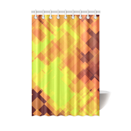 Geo abstract 1 Shower Curtain 48"x72"