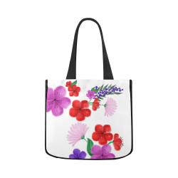 BUNCH OF FLOWERS Canvas Tote Bag 02 Model 1603 (Two sides)