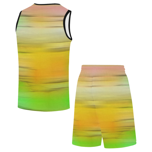 noisy gradient 2 by JamColors All Over Print Basketball Uniform