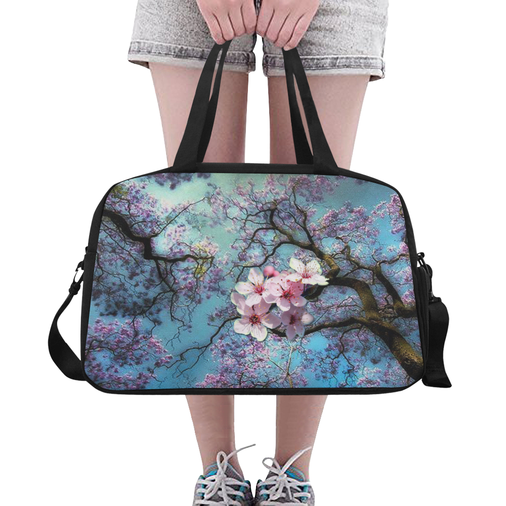 Cherry Blossoms Fitness Handbag (Model 1671)