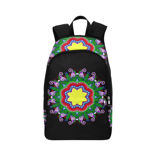 Color Circle V21 Fabric Backpack for Adult (Model 1659)