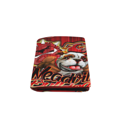 Meadville Bulldogs - Curtain Blanket 50"x60"