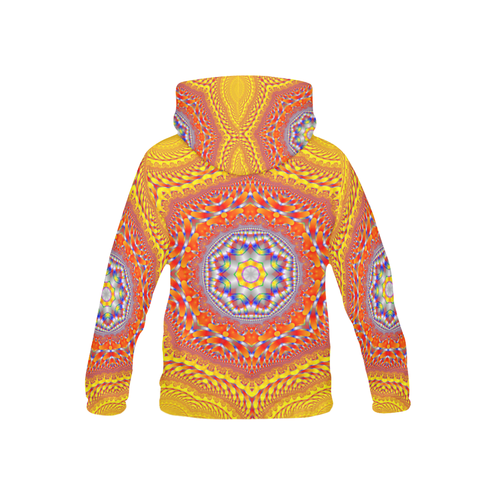 Face to Face All Over Print Hoodie for Kid (USA Size) (Model H13)