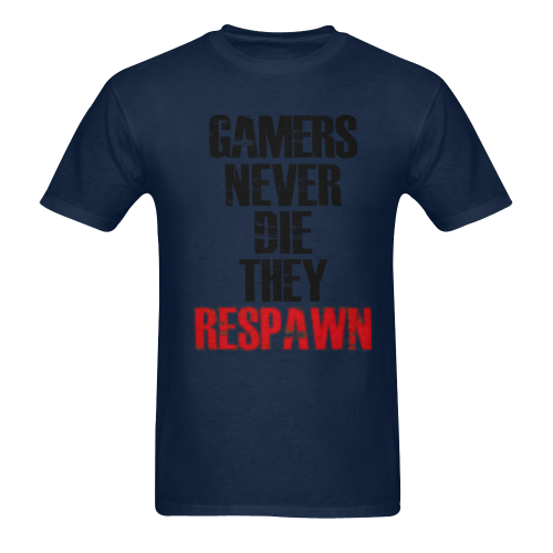 Respawn Men's T-Shirt in USA Size (Two Sides Printing)