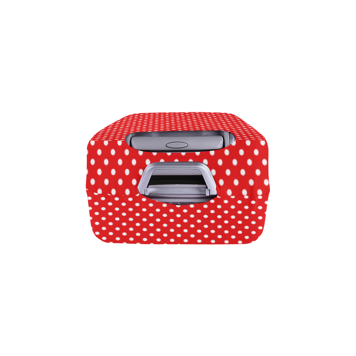 Red polka dots Luggage Cover/Medium 22"-25"