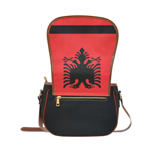 ALBANIA Saddle Bag/Small (Model 1649)(Flap Customization)