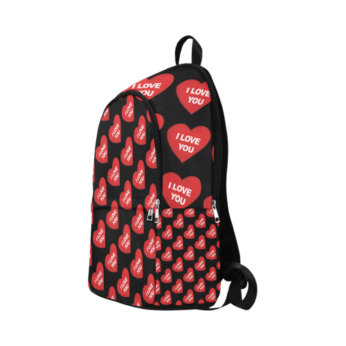 I love You - Valentines Fabric Backpack for Adult (Model 1659)