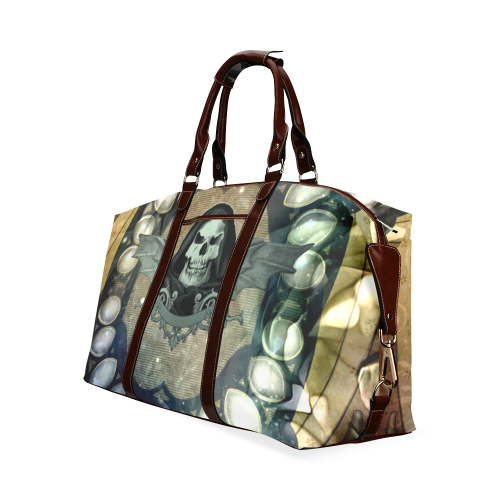 Awesome scary skull Classic Travel Bag (Model 1643) Remake