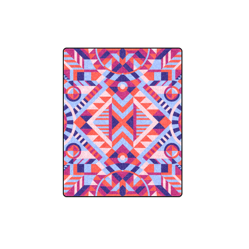 Modern Geometric Pattern Blanket 40"x50"