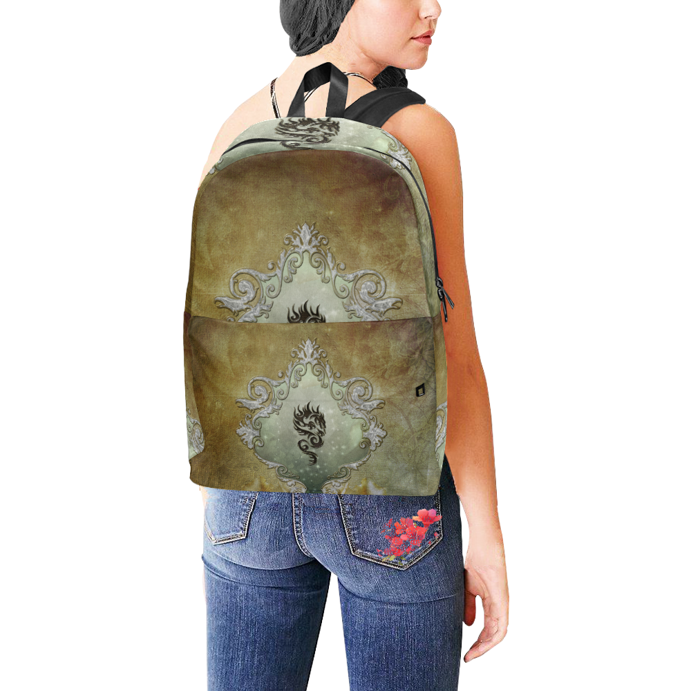 Awesome tribal dragon Unisex Classic Backpack (Model 1673)