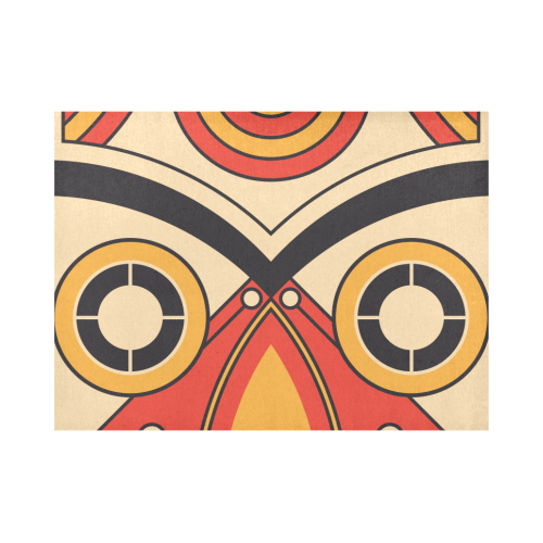 Geo Aztec Bull Tribal Placemat 14’’ x 19’’ (Six Pieces)