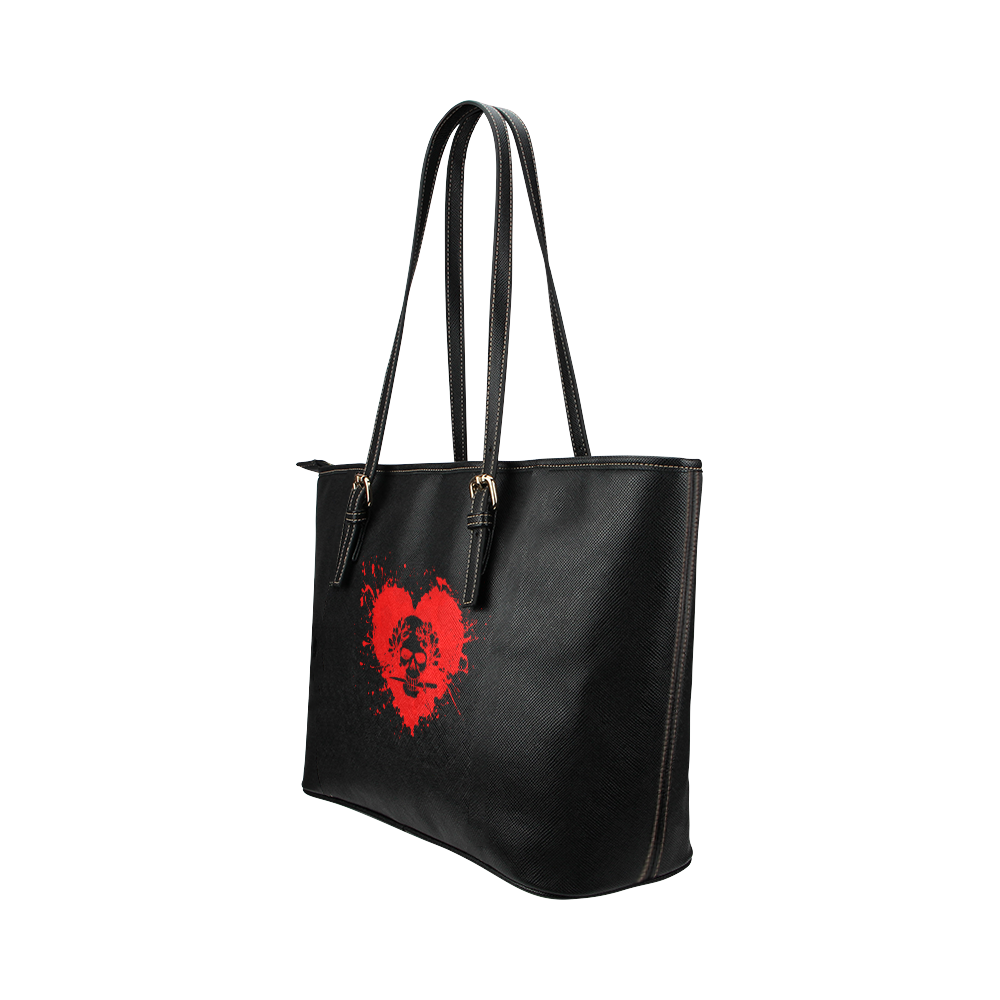 Cuore Ardito Leather Tote Bag/Large (Model 1651)