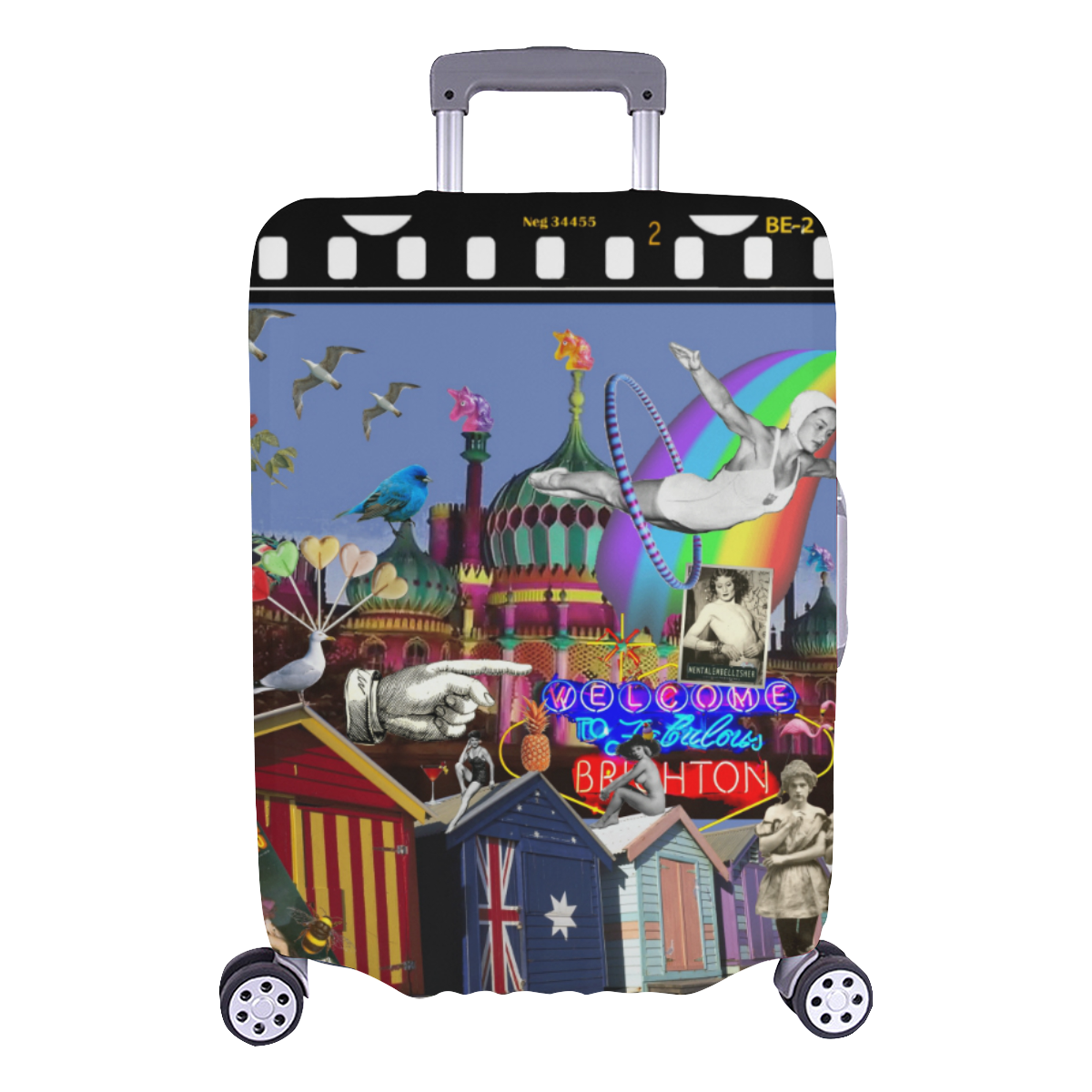 Fabulous Brighton Luggage Cover/Large 26"-28"