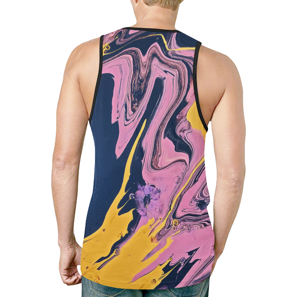 YBP New All Over Print Tank Top for Men (Model T46)