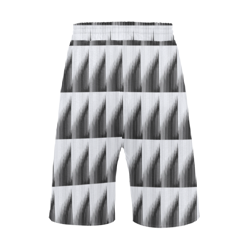 Graphic illusion Men's All Over Print Casual Shorts (Model L23)