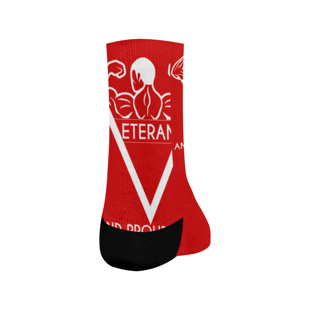 Proud Veteran Male Crew Socks Crew Socks