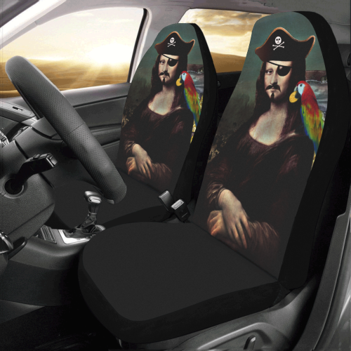 Capt. Mona Lisa Pirate Car Seat Covers (Set of 2)