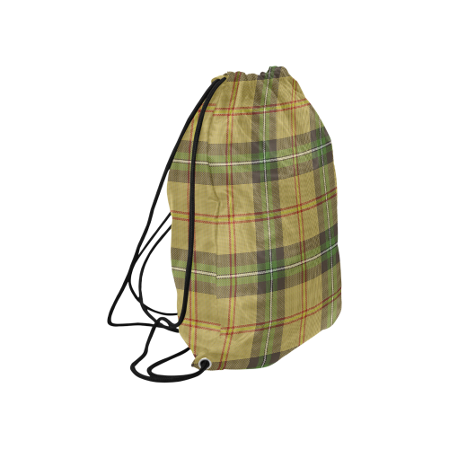 Saskatchewan tartan Large Drawstring Bag Model 1604 (Twin Sides)  16.5"(W) * 19.3"(H)