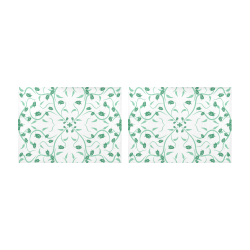 floral damask Placemat 14’’ x 19’’ (Two Pieces)