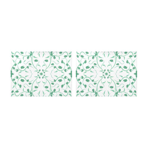 floral damask Placemat 14’’ x 19’’ (Set of 2)