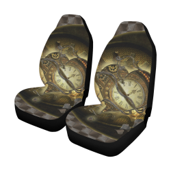 Awesome steampunk heart Car Seat Covers (Set of 2)