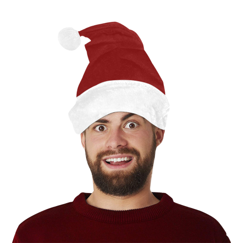 Holiday Red and White Santa Hat