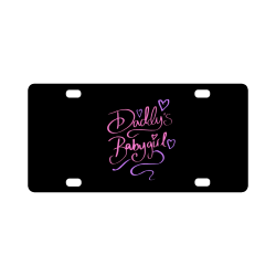 Daddy's Babygirl Classic License Plate
