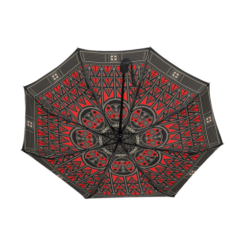 Ladybug Anti-UV Auto-Foldable Umbrella (Underside Printing) (U06)