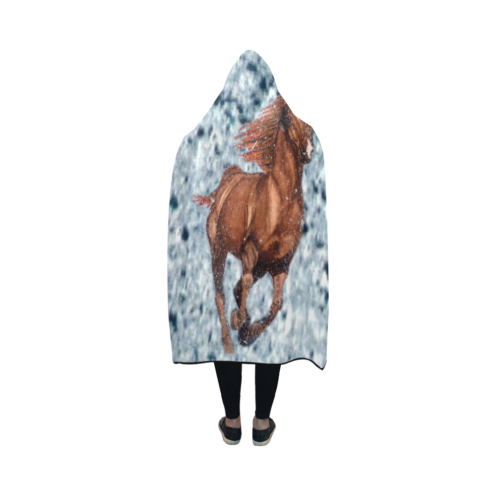 Wildfire Hooded Blanket 50''x40''