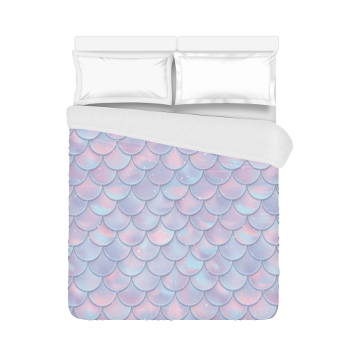 Mermaid Scales Duvet Cover 86"x70" ( All-over-print)