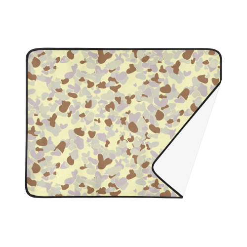 Desert AUSCAM MKII camouflage Beach Mat 78"x 60"