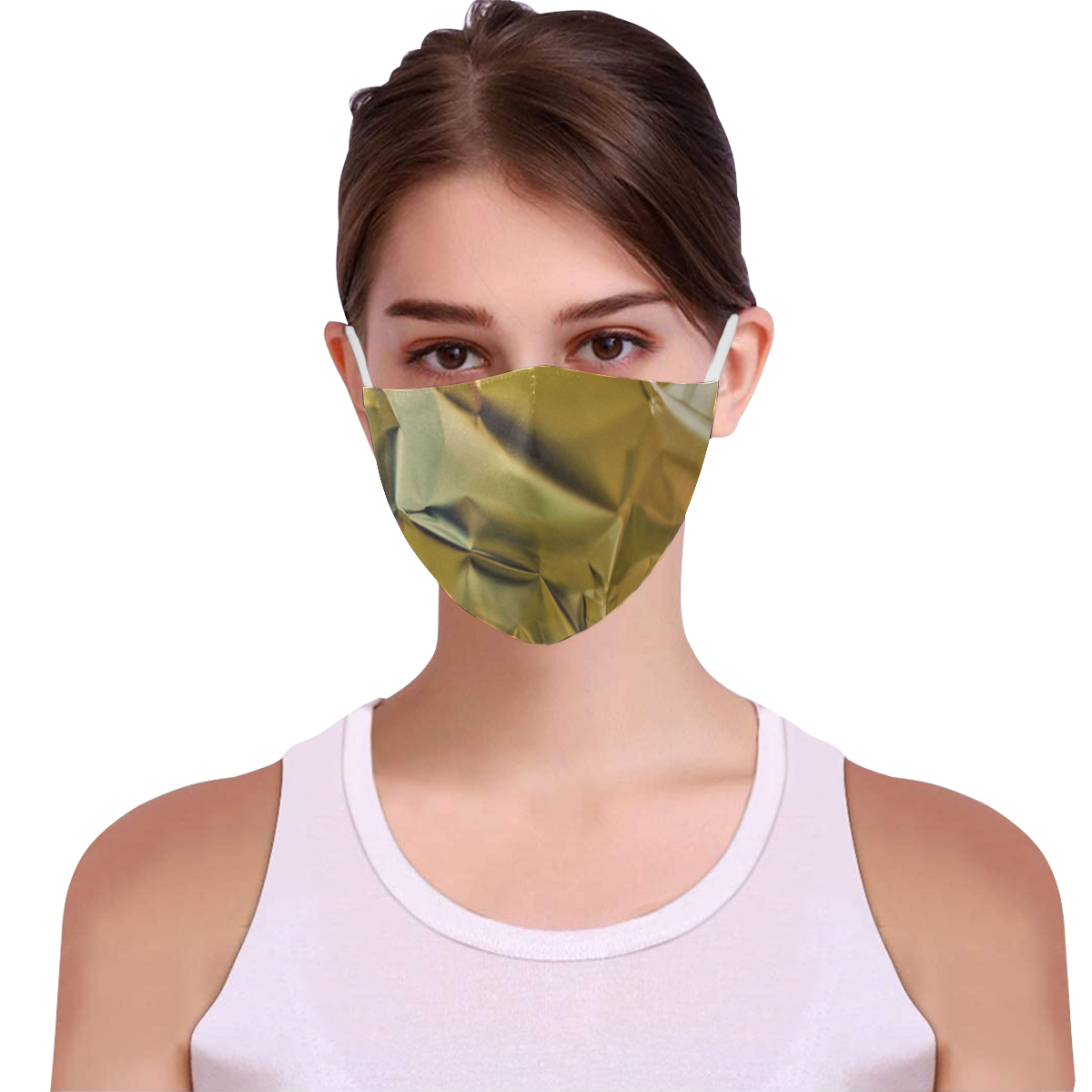 folded 3D Mouth Mask with Drawstring (30 Filters Included) (Model M04) (Non-medical Products)