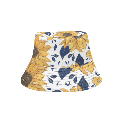 Sunflowers All Over Print Bucket Hat