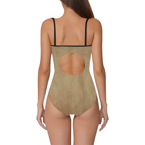corgi swimsuit Strap Swimsuit ( Model S05)