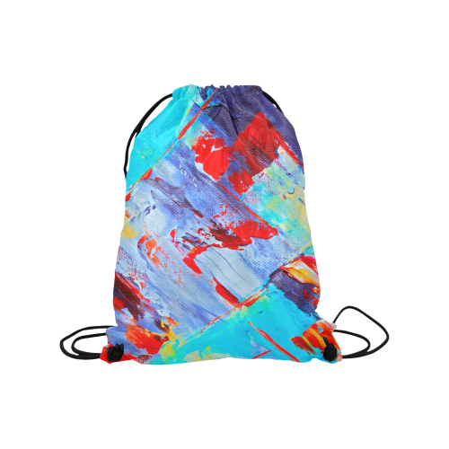oil_k Medium Drawstring Bag Model 1604 (Twin Sides) 13.8"(W) * 18.1"(H)