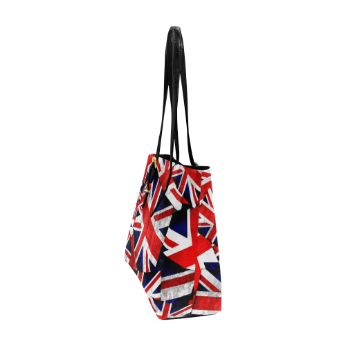 Union Jack British UK Flag Euramerican Tote Bag/Large (Model 1656)