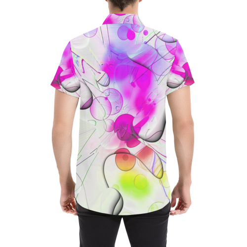 Galerie Popart by Nico Bielow Men's All Over Print Short Sleeve Shirt (Model T53)