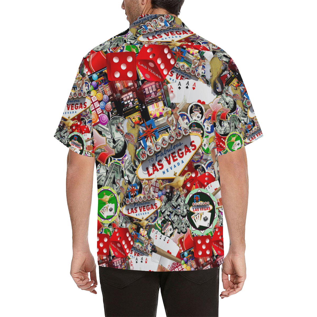 Las Vegas Icons - Gamblers Delight Hawaiian Shirt (Model T58)