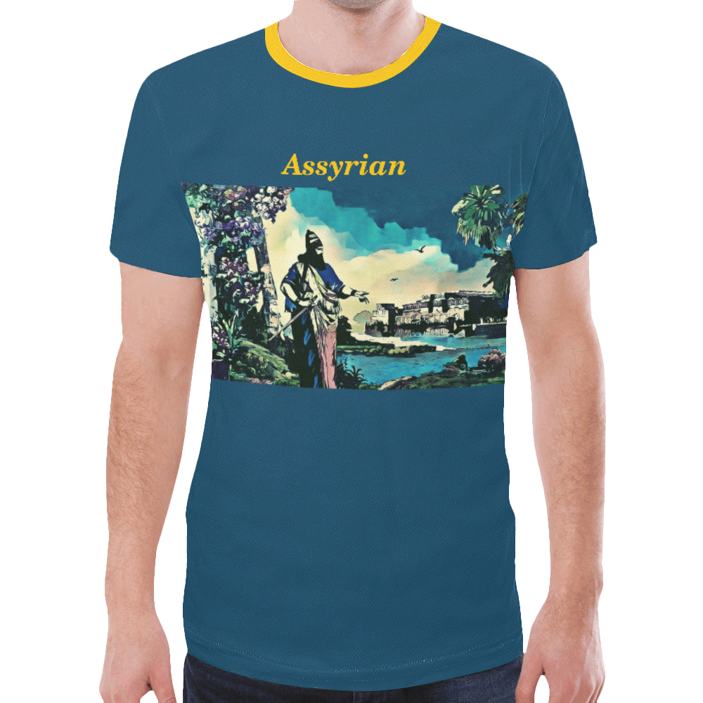 Assyrian King New All Over Print T-shirt for Men (Model T45)