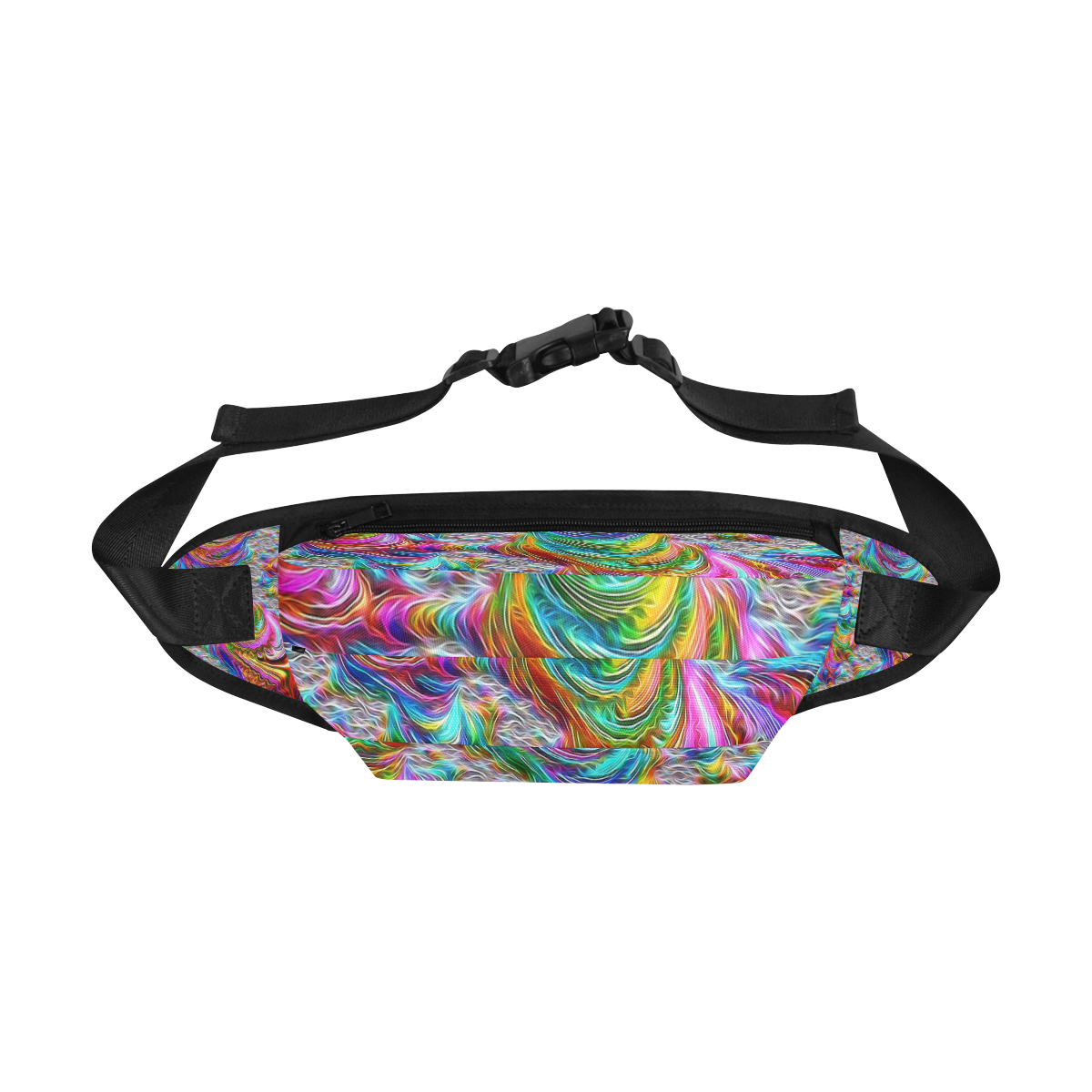 gorgeous Fractal 175 C by JamColors Fanny Pack/Large (Model 1676)