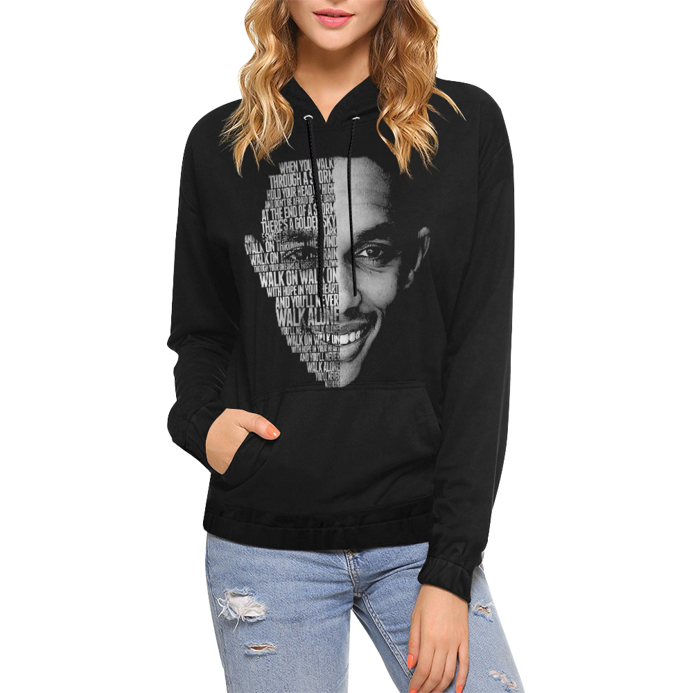YNWA Trent All Over Print Hoodie for Women (USA Size) (Model H13)