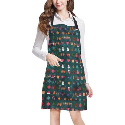 Gift Pattern by K.Merske All Over Print Apron