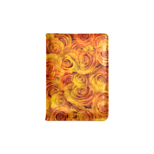 Grenadier Tangerine Roses Custom NoteBook A5
