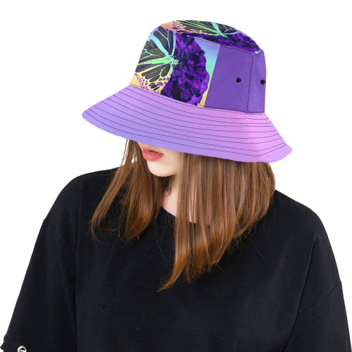 PUR Q T All Over Print Bucket Hat